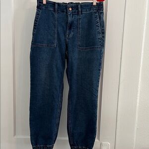 J. Crew Dark Utility Jogger Jeans